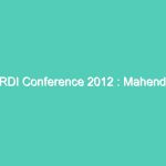 HRDI Conference 2012 : Mahendra Uchana(Mauritius)addressing at HRDI conference