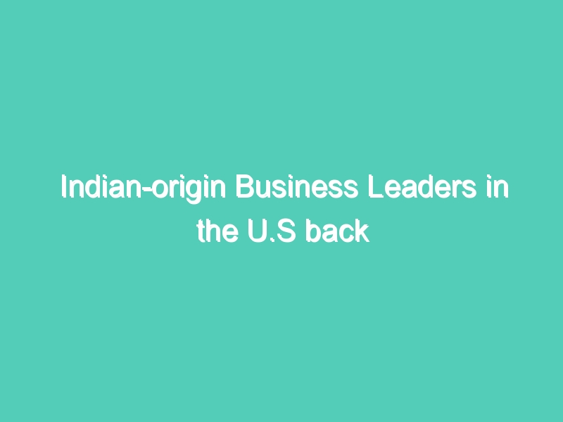 Indian-origin Business Leaders in the U.S. back ‘Black Lives Matter’, call for racial, gender justice
