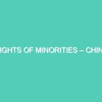 RIGHTS OF MINORITIES – CHINA