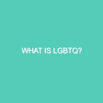 WHAT IS LGBTQ?